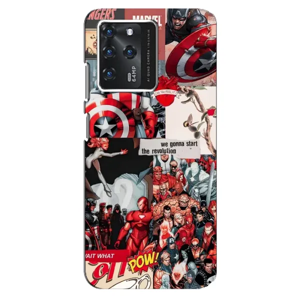 Чохол з принтом «Марвел Комикс» для Google Pixel 2 XL