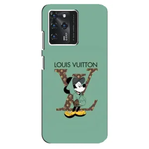 Чехлы Луи Витон для Google Pixel 2 XL (AlphaPrint - LOUIS VUITTON) (Микки Маус LV)