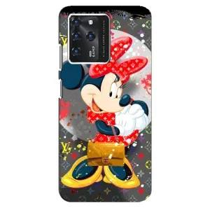 Чехол Disney Mouse Google Pixel 2 XL (PREMIUMPrint) (Minni с бантиком)