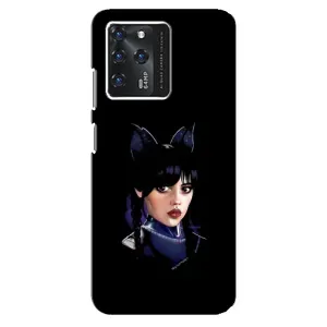 Чохли Венсдей на Google Pixel 2 XL Уенсдей (AlphaPrint) (серйозна Венздей)