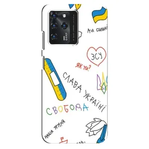 Чохли (Доброго вечора, ми за України) для Гугл Піксель 2 ХЛ (AlphaPrint) (Стикер)