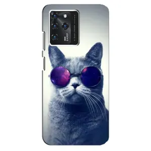 Чохол з принтом для Google Pixel 2 XL (AlphaPrint) Модні коти (Стильний кіт)