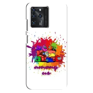 Чехол Амонг Ас для Google Pixel 2 XL (AlphaPrint) (Яркий АмонгАс)
