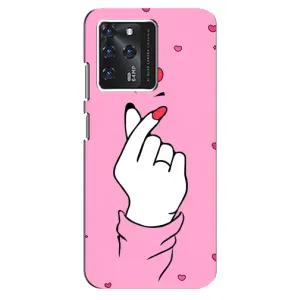 Чохол з принтом для Google Pixel 2 XL (AlphaPrint - Знак сердечка)