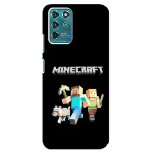 Чехол Майнкрафт на Google Pixel 2 (AlphaPrint) Minecraft (герои Minecraft)
