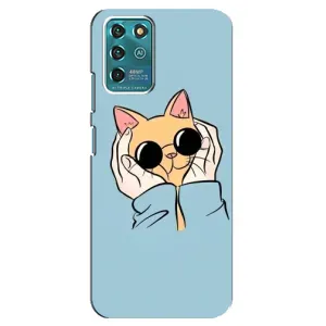 Чохол з принтом «Котик в окулярах» для Google Pixel 2