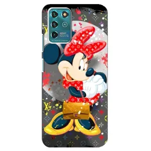 Чехол Disney Mouse Google Pixel 2 (PREMIUMPrint) (Minni с бантиком)