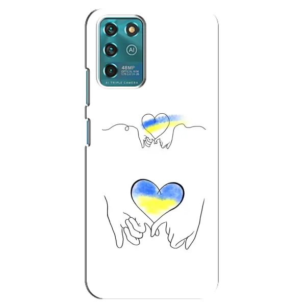 Чохол з принтом «Мир Україні» для Google Pixel 2