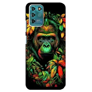 Чохол з Мавпами Google Pixel 2 - (AlphaPrint) (Мавпа в квітах)
