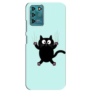 Чохол з принтом для Google Pixel 2 (AlphaPrint) Модні коти (Падаючий кіт)