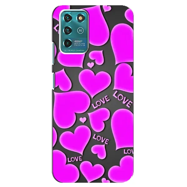 Чехол с принтом «Pink hearts» для Google Pixel 2 Чехол с принтом «Pink hearts» для Google Pixel 2