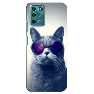 Чохол з принтом для Google Pixel 2 (AlphaPrint) Модні коти (Стильний кіт)