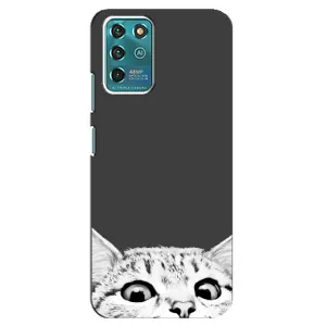 Чохол з принтом «Виглядає котик» для Google Pixel 2