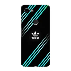 Чохли Адидас для Google Pixel 3 XL (AlphaPrint) (Адідас з полосами)