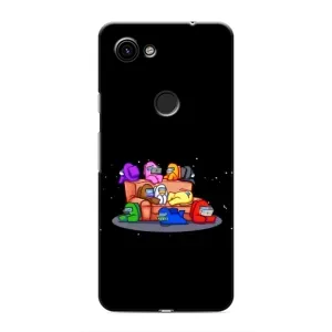 Чехол Амонг Ас для Google Pixel 3 XL (AlphaPrint) (Амонг-ас)