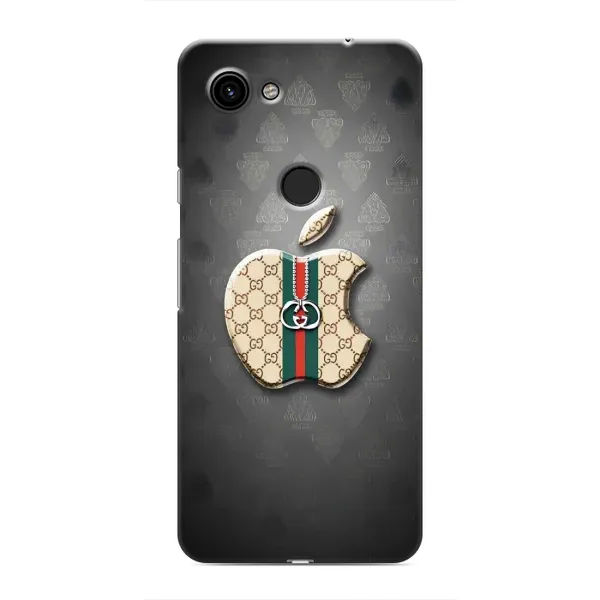 Чехол с принтом «Apple gucci» для Google Pixel 3 XL