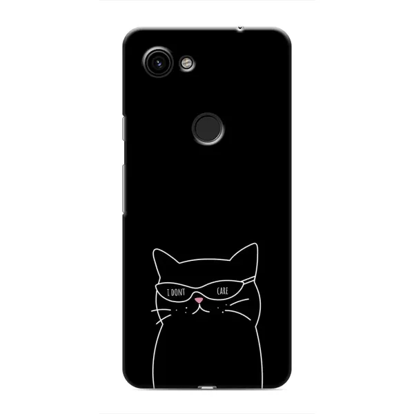 Чохол з принтом «Байдужий кіт» для Google Pixel 3 XL