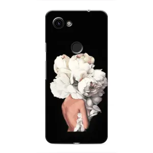 Чехлы (ART) Цветы на Google Pixel 3 XL (VPrint) (Білі квіти)