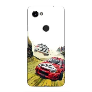 Чохли з Машинами на Гугл Піксель 3 XL (VPrint) (Гоночні Тачки)