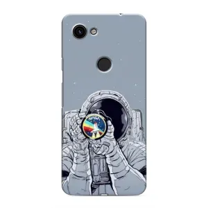 Чохол NASA для Google Pixel 3 XL (AlphaPrint) (Космонавт фото)