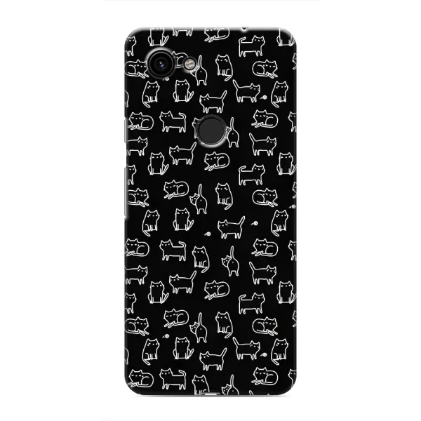 Чехол с принтом «Меленькие котики» для Google Pixel 3 XL