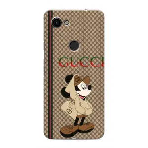 Чохли  GUCCI для Гугл Піксель 3 XL (AlphaPrint) (Mickey GUCCI)