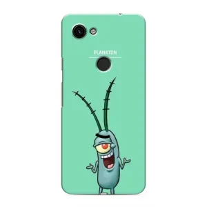 Чехол с принтом «Персонаж Планктон» для Google Pixel 3 XL
