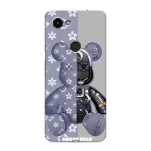 Крутые Чехлы Луи Виттон для Google Pixel 3 XL (AlphaPrint) (Робот Мишка)