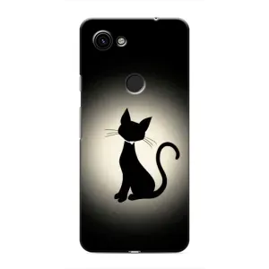 Чехол с принтом «Силуэт котика» для Google Pixel 3 XL