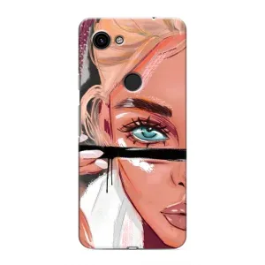Чехол с печатью для Google Pixel 3a XL - (Мода) (AlphaPrint)