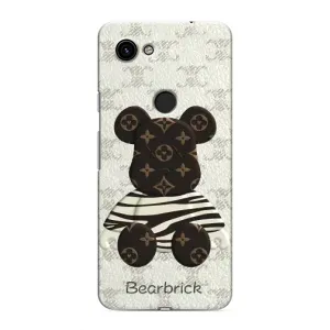 Крутые Чехлы Луи Виттон для Google Pixel 3a XL (AlphaPrint) (Медведь LV)