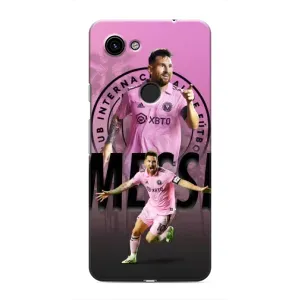 Чохли для Ґуґл Піксель 3а ХЛ - Лео Мессі Маямі (Messi Miami)