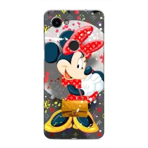 Чохол Disney Mouse Google Pixel 3a XL (PREMIUMPrint) (Minni з бантіком)