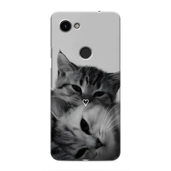 Чохол з принтом «Пара котів» для Google Pixel 3a XL