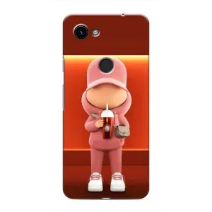 Крутые Чехлы Луи Виттон для Google Pixel 3a XL (AlphaPrint) (С Кофе)