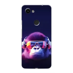 Чехол с принтом «Стильная обезьяна» для Google Pixel 3a XL