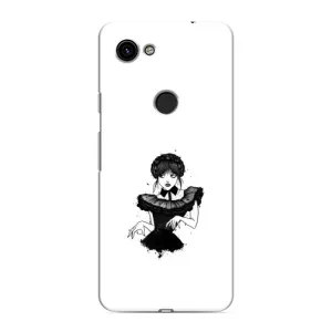 Чехлы Венсдей на Google Pixel 3a XL Уэнсдей (AlphaPrint) (танец Уэнздей)