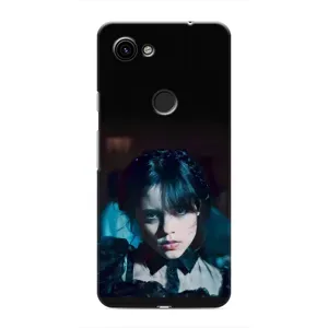 Чехлы Венсдей на Google Pixel 3a XL Уэнсдей (AlphaPrint) (взгляд Уэнздей)