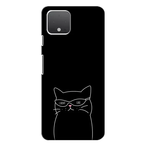 Чохол з принтом «Байдужий кіт» для Google Pixel 4 XL