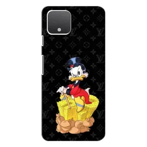 Чехлы для Google Pixel 4 XL - Скрудж МакДак Louis Vuitton (PREMIUMPrint) (Богатство Макдака)