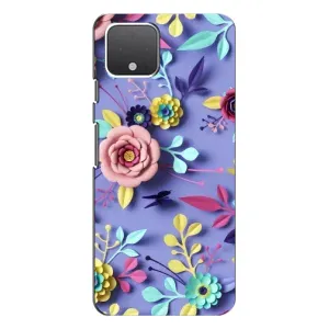 Чохли з квітами для Google Pixel 4 XL (VPrint) (Дизайн квітів)