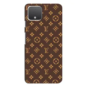 Чехлы Луи Витон для Google Pixel 4 XL (AlphaPrint - LOUIS VUITTON) (фон LOUIS VUITTON)