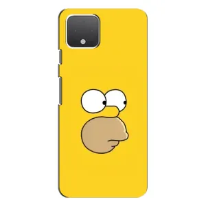 Чехол с Симпсонами для Google Pixel 4 XL (VPrint) (Гомер)
