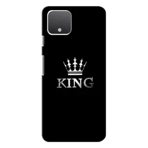 Чехол с принтом «KING» для Google Pixel 4 XL