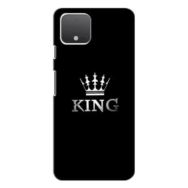 Чехол с принтом «KING» для Google Pixel 4 XL