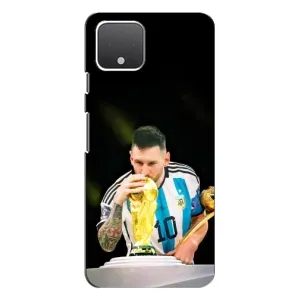 Чохли для Google Pixel 4 XL (Leo чемпіон) (AlphaPrint) (Кубок Мессі)