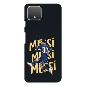 Чохли для Google Pixel 4 XL (Leo чемпіон) (AlphaPrint) (Messi ПСЖ)