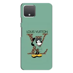 Чехлы Луи Витон для Google Pixel 4 XL (AlphaPrint - LOUIS VUITTON) (Микки Маус LV)