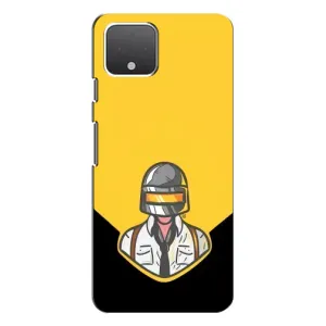 Чеjхол PUBG для Ґуґл Піксель 4 XL (AlphaPrint) (Пабг в шоломі)
