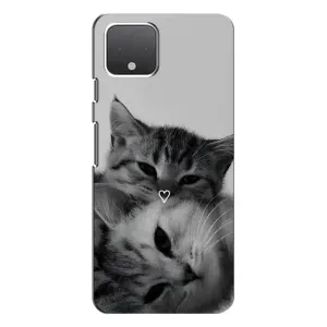 Чохол з принтом «Пара котів» для Google Pixel 4 XL